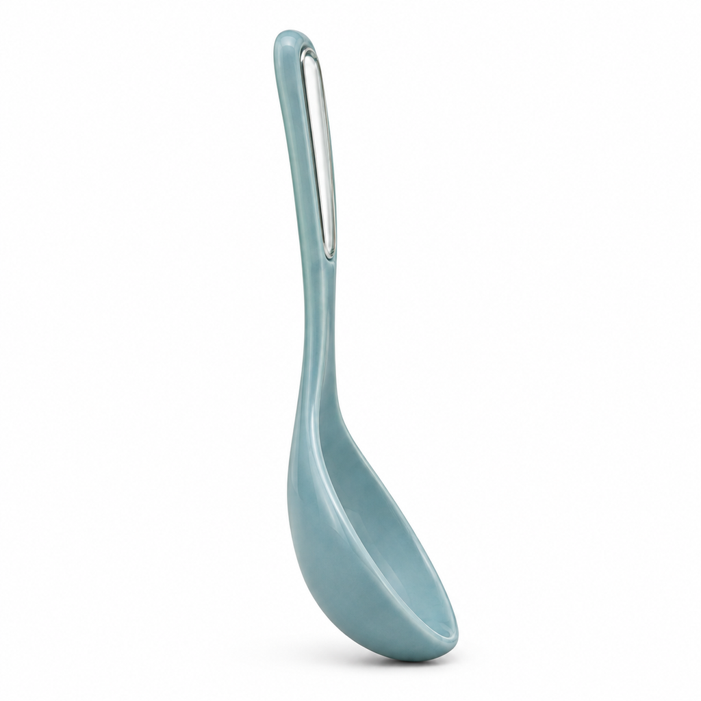 Close-up of handle on Remoxila spoon rest.