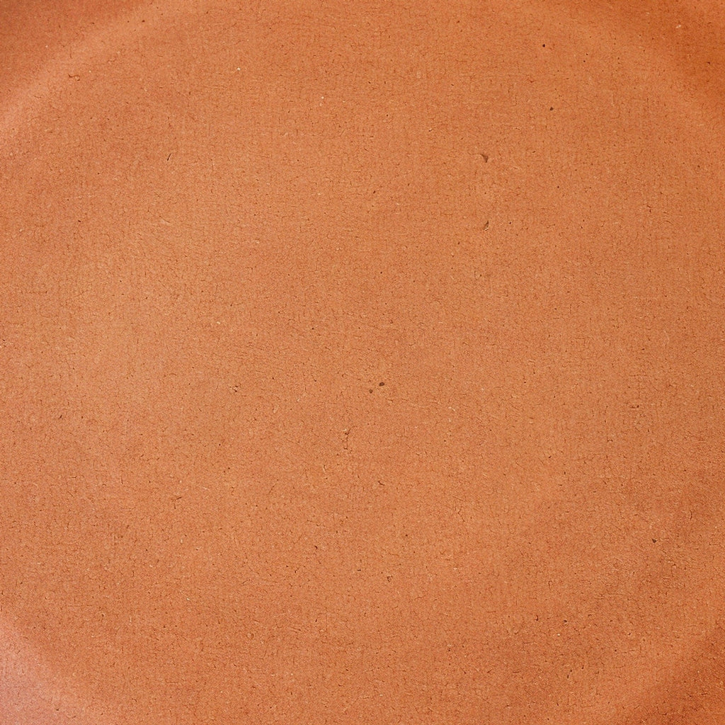 Remoxila Rustic Terracotta Plate — macro close-up of the glaze surface texture